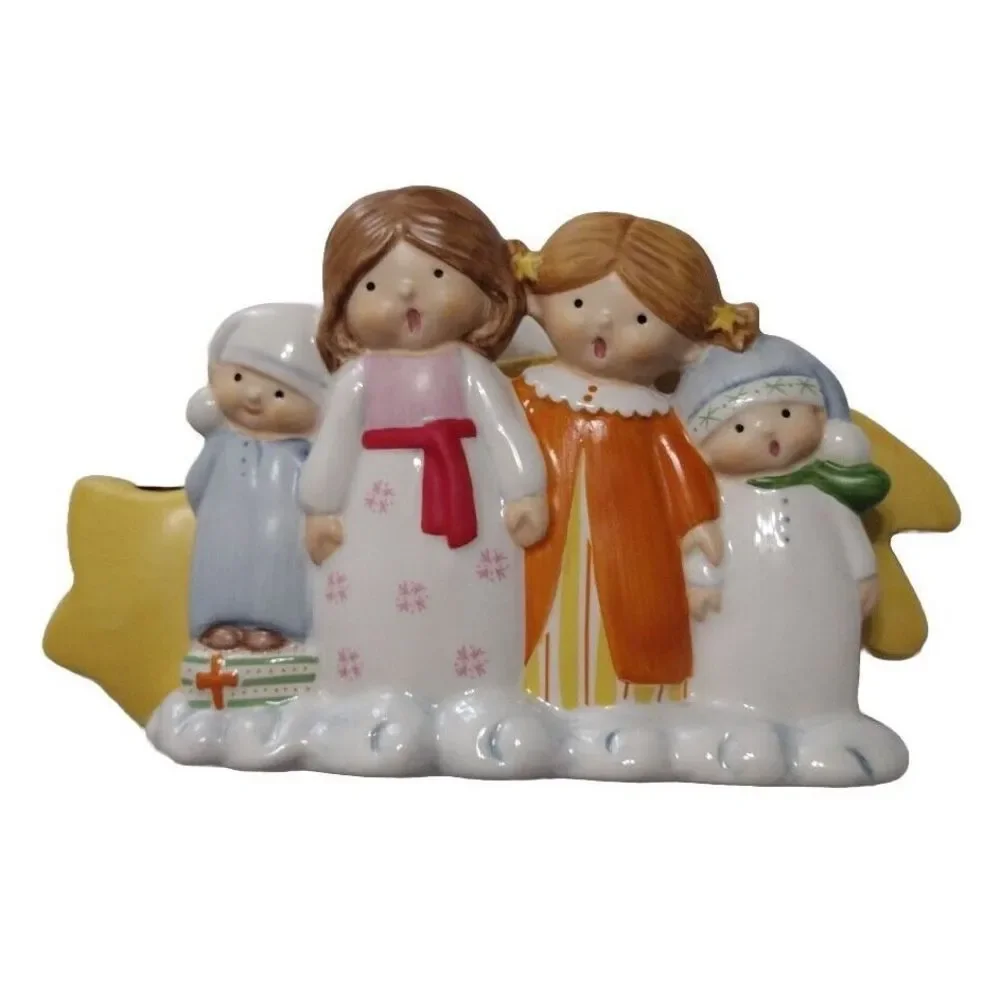 Goebel  Carolers  Candlestick Candle Holder